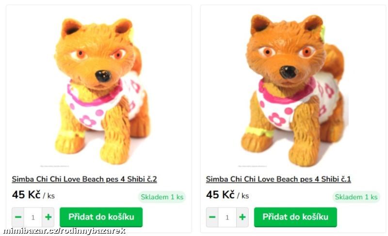 Chi Chi Love Beach figurka pes pejsek Shibi 4