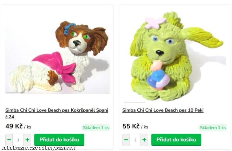 Chi Chi Love Beach figurka pes Kokršpaněl Peki