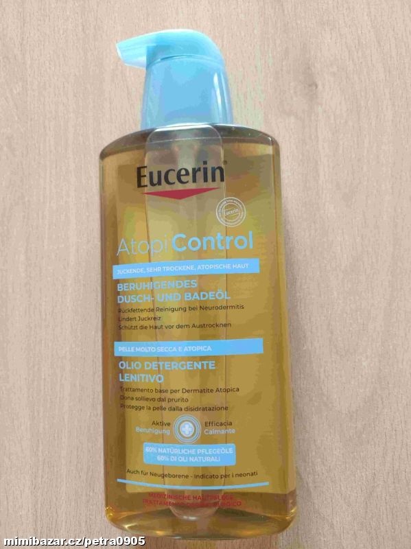 Eucerin AtopiControl sprchový olej 400 ml