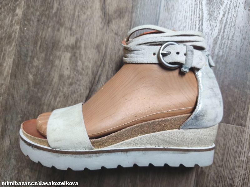 Celokožené letní boty Mjus v.38