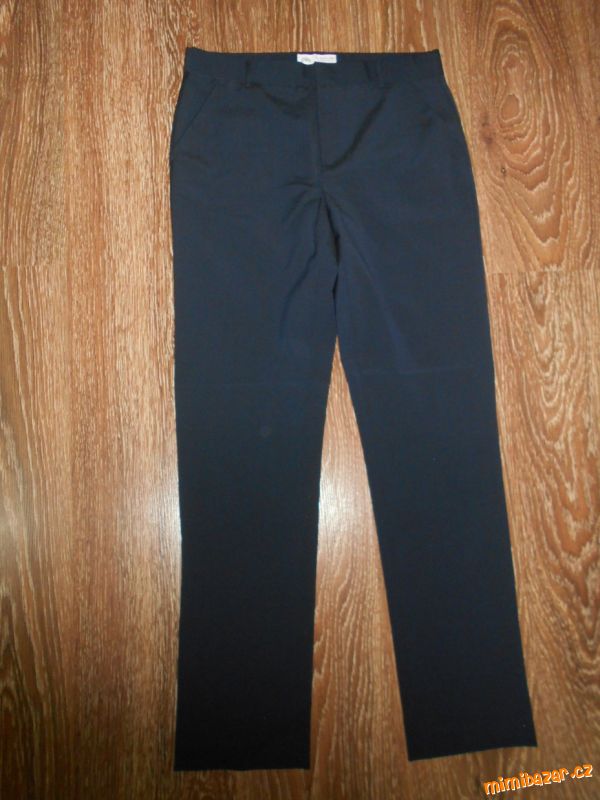 tm. modré společenské kalhoty TailoredFit ZARA 164