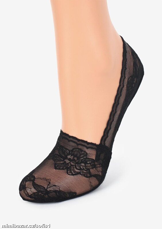 sieťované ťapky s výšivkou LACE Z32