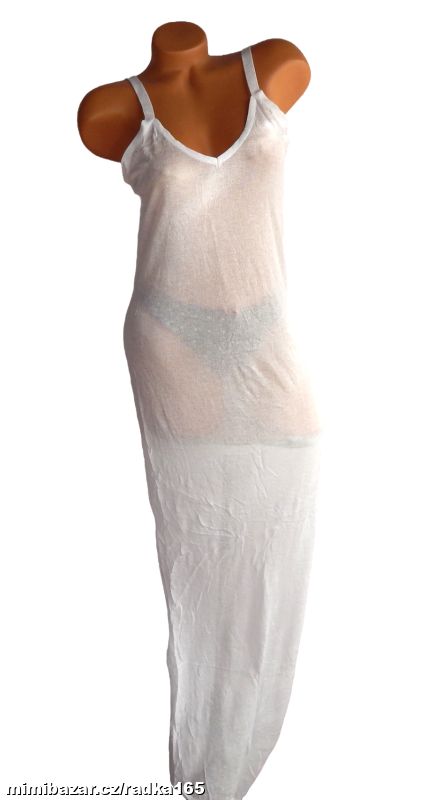 Přiléhavé maxi šaty k vrstvení vel.XL/42