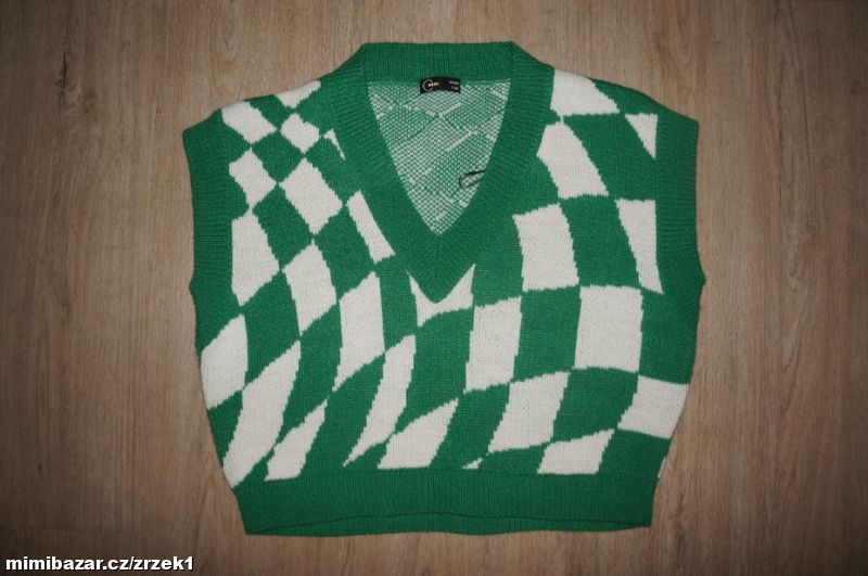 Defacto pletená módní vesta vel.M