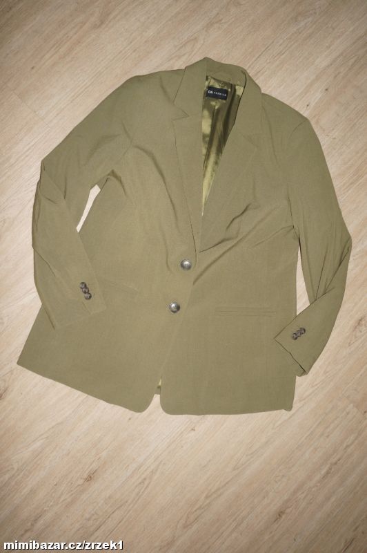 C&A nové khaki sako vel.44/XL