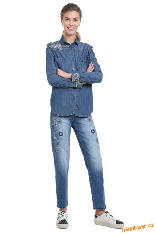 ☼☼☼ DÁMSKÁ RIFLOVÁ KOŠILE DESIGUAL ☼☼☼