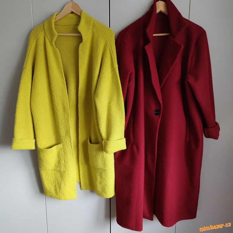 NO.VÝ JARNÍ KABÁT + KARDIGAN