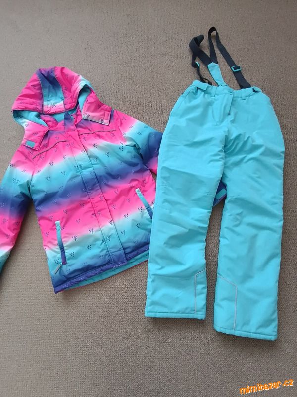 Lyžařské kalhoty, bunda, komplet