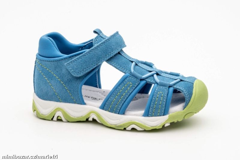 Letní kožené sandály Protetika FREDO jeans