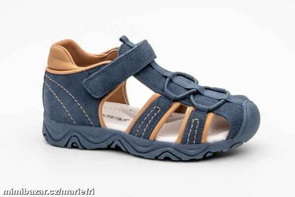 Letní kožené sandály Protetika FREDO brown