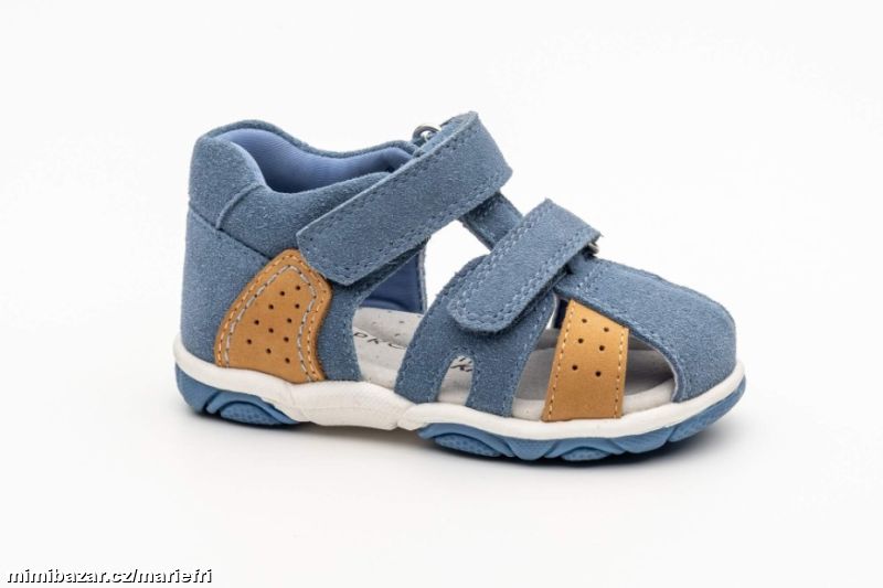 Letní kožené sandály Protetika ELIAS blue