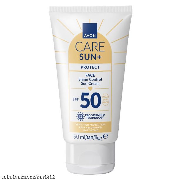 Matující pleťový krém na opalování SPF 50