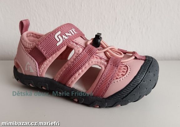 Letní sportovní sandály/sandálky SANTÉ HN/48 pink