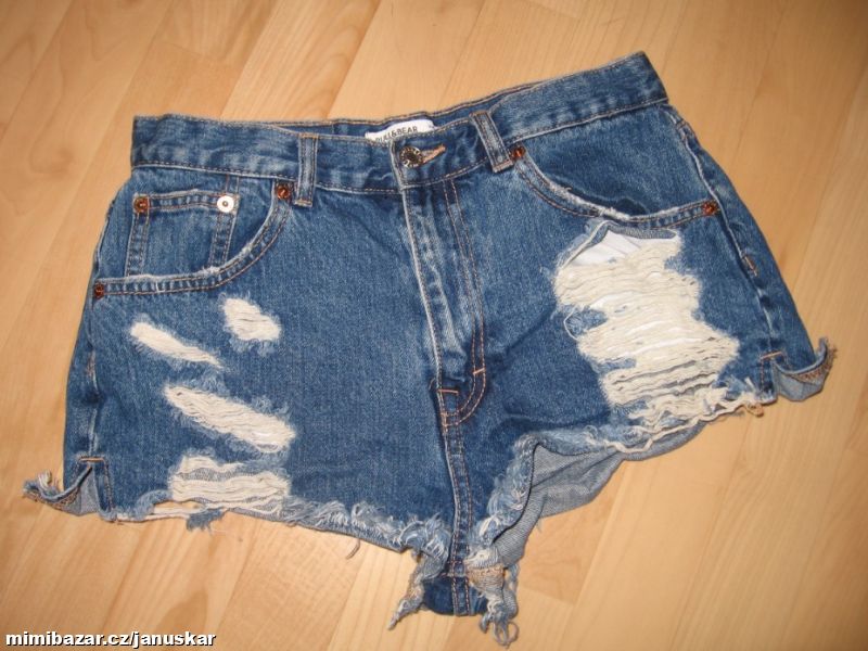 Dámské džínové/riflové kraťasy / šortky Pull&Beer