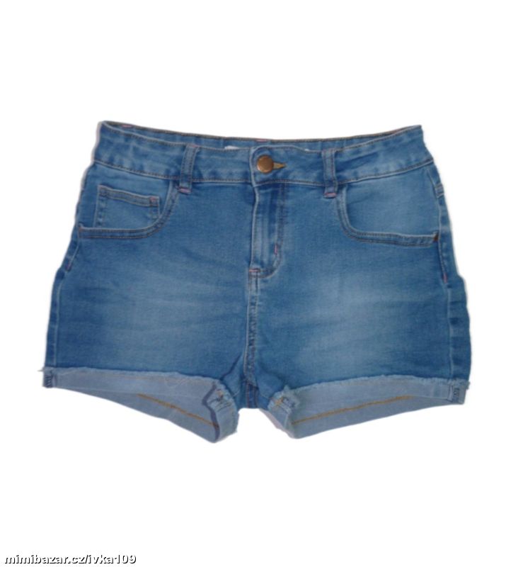 Denim co šortky s regulací vel. 152