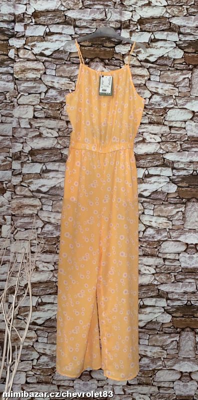 Oranžový overal H&M-170