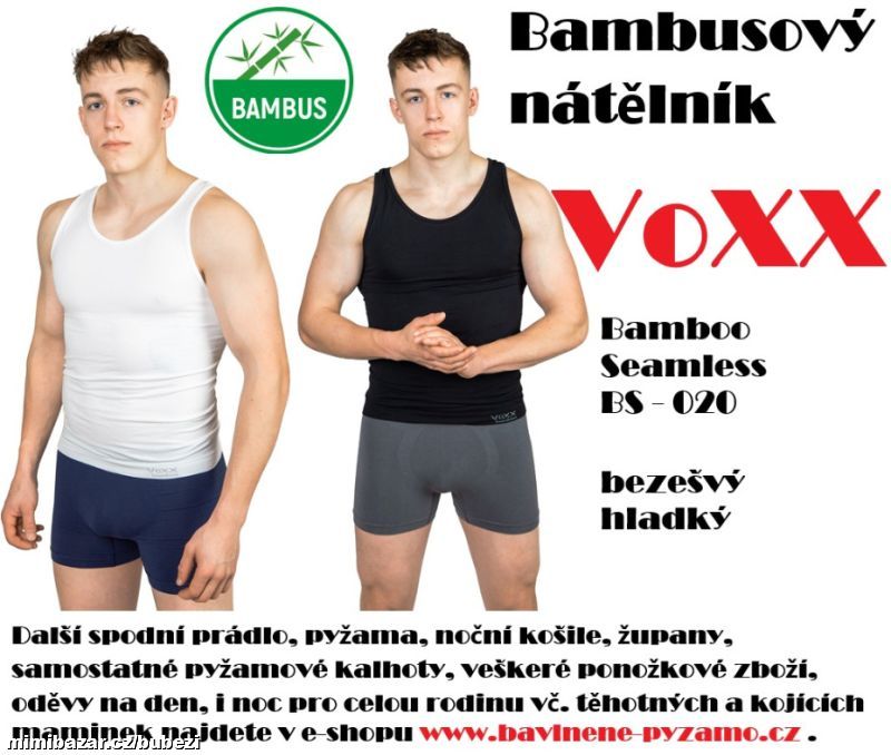 Pánský nátělník bambusový VoXX
