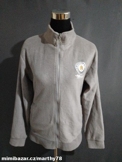 *** KRÁSNÁ FLAUŠOVÁ MIKINA, UNISEX, VEL.S/M ***