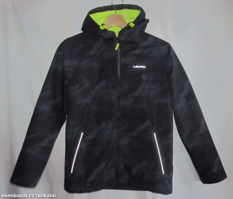 Softshellová bunda 152/158 Lewro