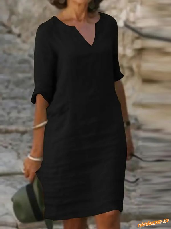 Šaty černé XL