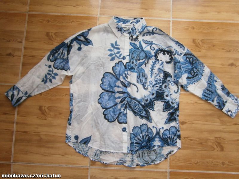 Lehká oversize košile značky DESIGUAL, vel.M