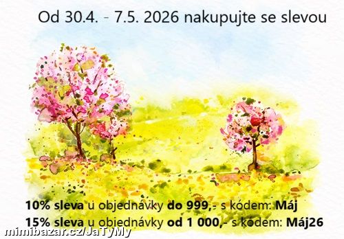 Dovolená a Sleva na nákup do 7.5.2026