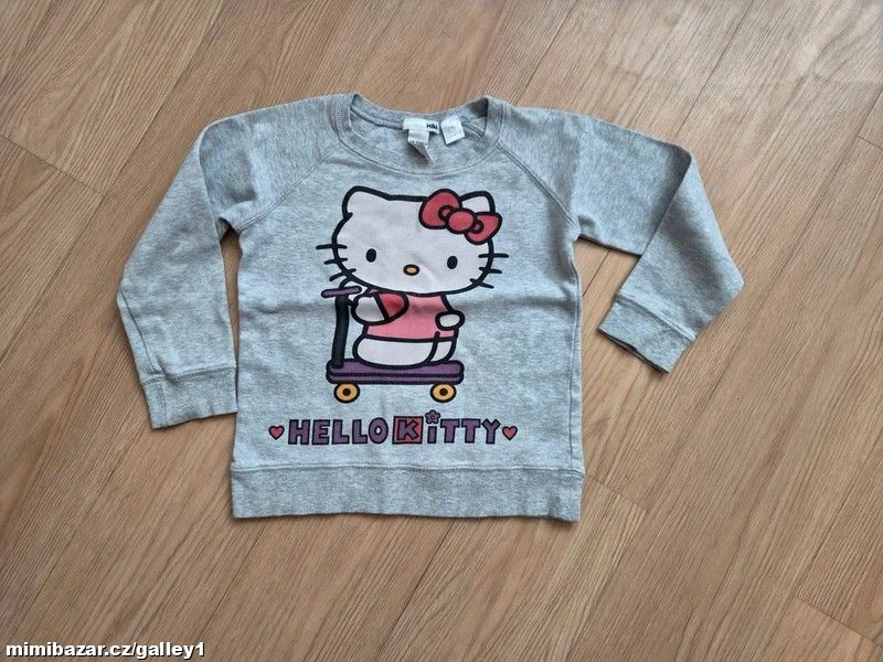 Tenká mikina/mikinové tričko H&M, vel. 98/104