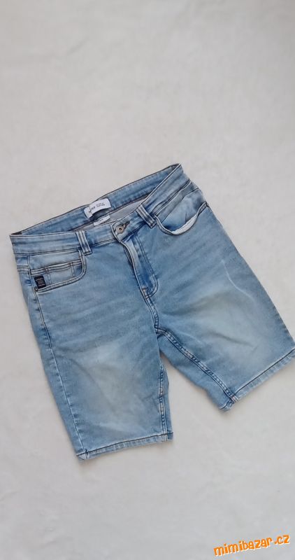 chlapecké džínové kraťasy slim 170/176