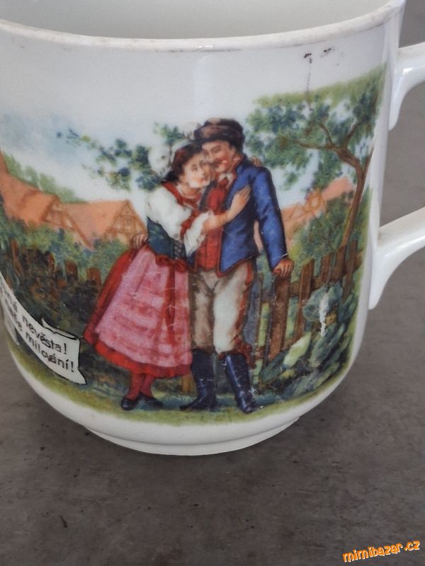 Porcelánový hrnek Prodáná nevěsta
