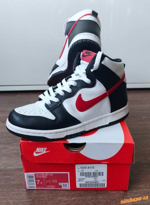 Boty Nike Dunk High vel. EUR 40, stélka 25 cm