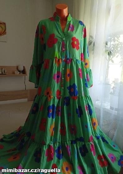 PŘEKRÁSNÉÉÉ LUXUSNÍ NOVÉ MODNÍ ŠATY L-XL