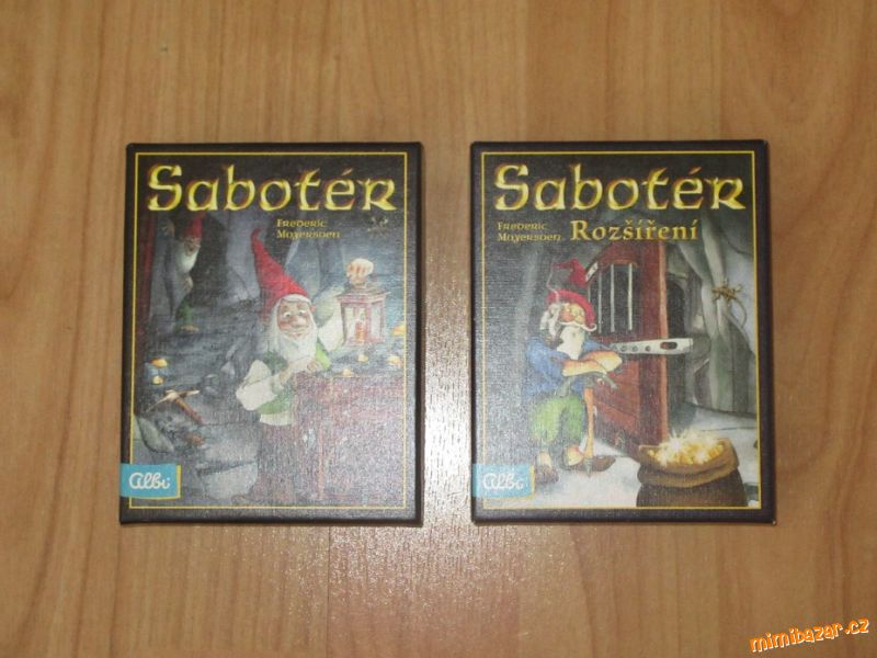 karetní hra Sabotér a Sabotér rozšíření