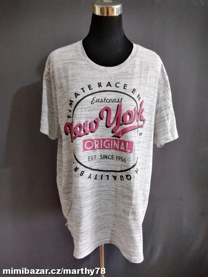 *** KRÁSNÉ TRIKO S POTISKEM, UNISEX, VEL.XXL ***
