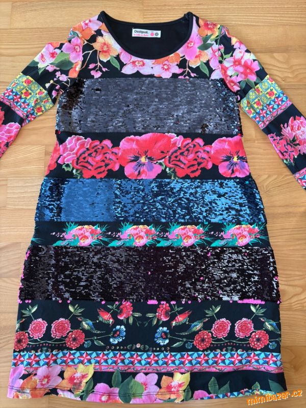 Šaty Desigual vel. 13/14 let, 158/164