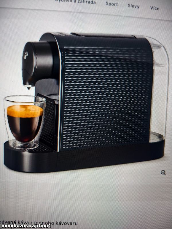 Cafissimo pure + , black kávovar na kapsle tchibo