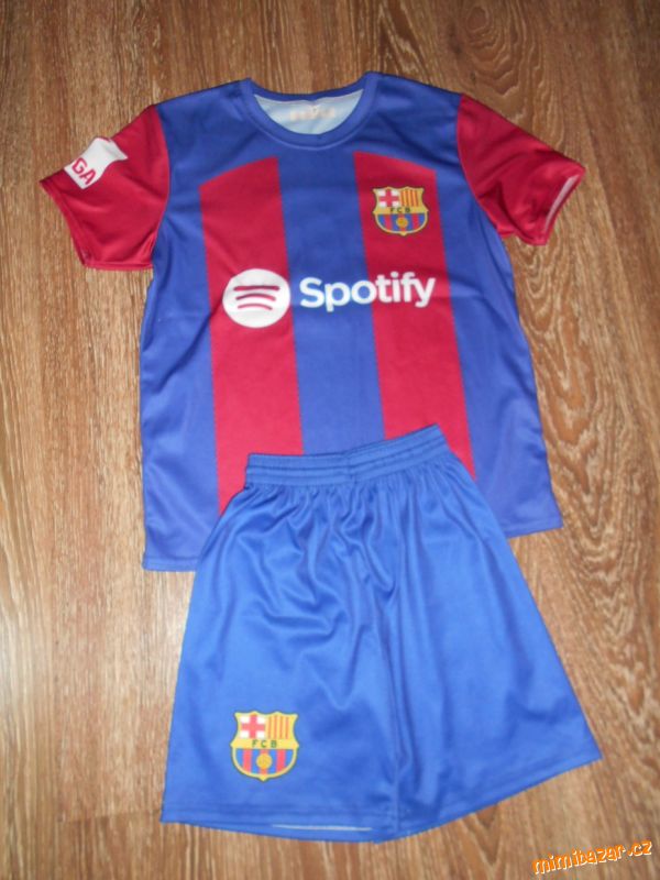 funkční tričko + kraťasy dres "DAVID" FCB