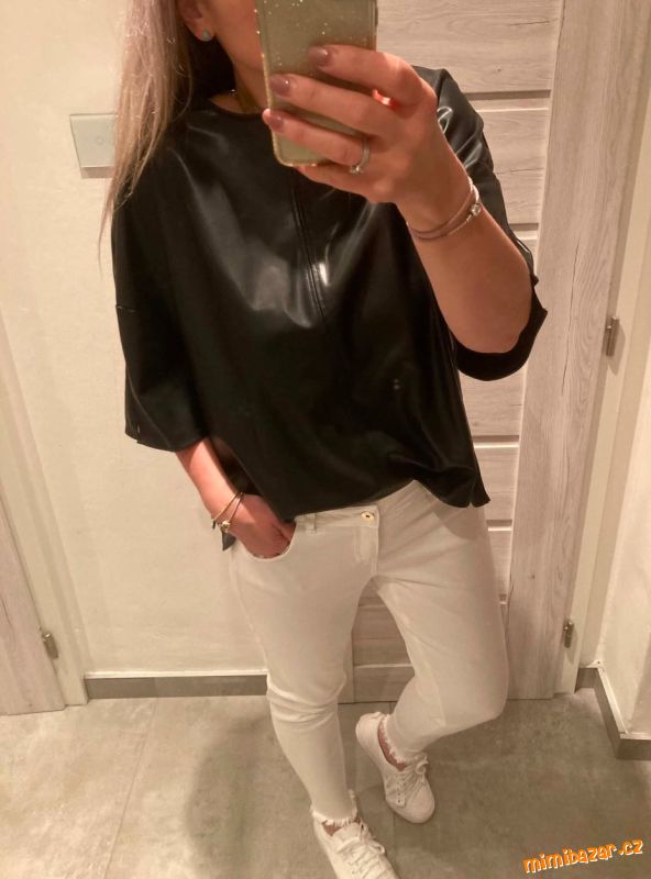 Dámská oversize koženková tunika Primark