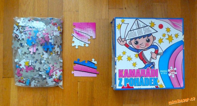 PUZZLE KAMARÁDI Z POHÁDEK VEČERNÍČEK 300 KUSŮ