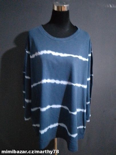 *** KRÁSNÉ DÁMSKÉ TRIKO S BATIKOU, VEL.5XL ***