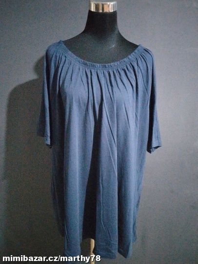 *** KRÁSNÉ DÁMSKÉ TRIKO BEZ VZORU, VEL.5XL ***