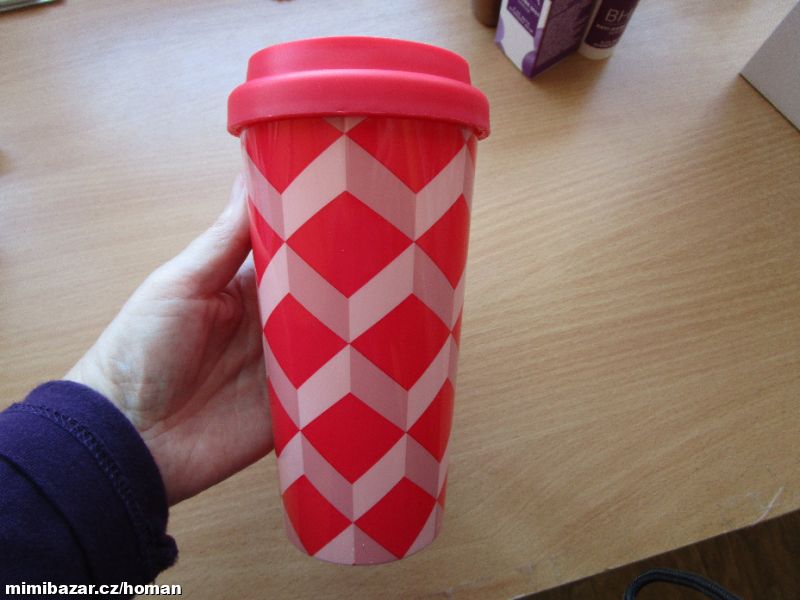 Nový, v orig. balení, cestovní hrnek, 500 ml