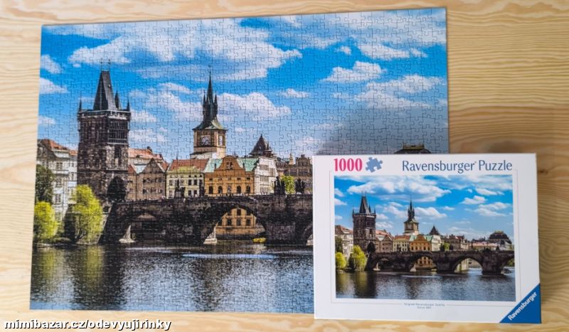 Puzzle Karlův most 1000 dílků
