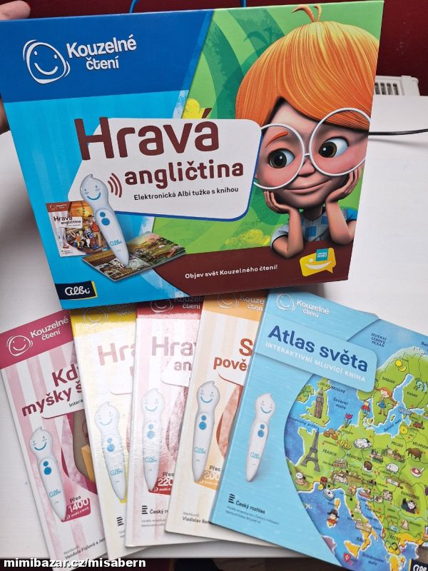 Albi kouzelná tužka + 5 knih
