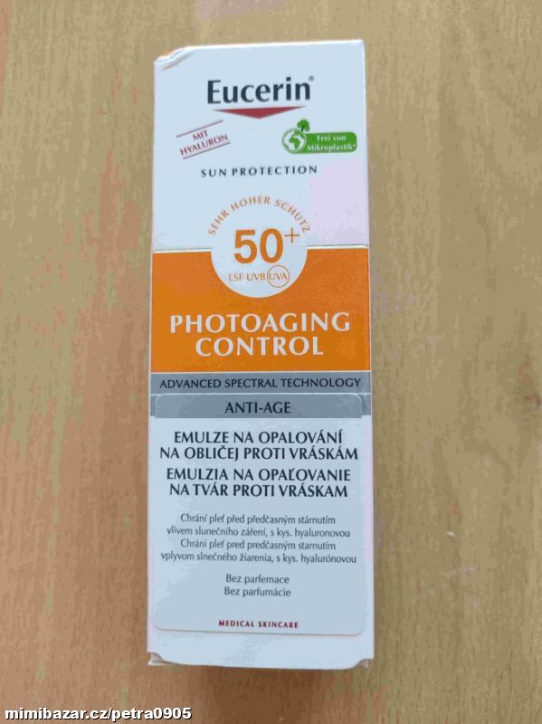 Eucerin Sun emulze proti vráskám SPF30 50 ml