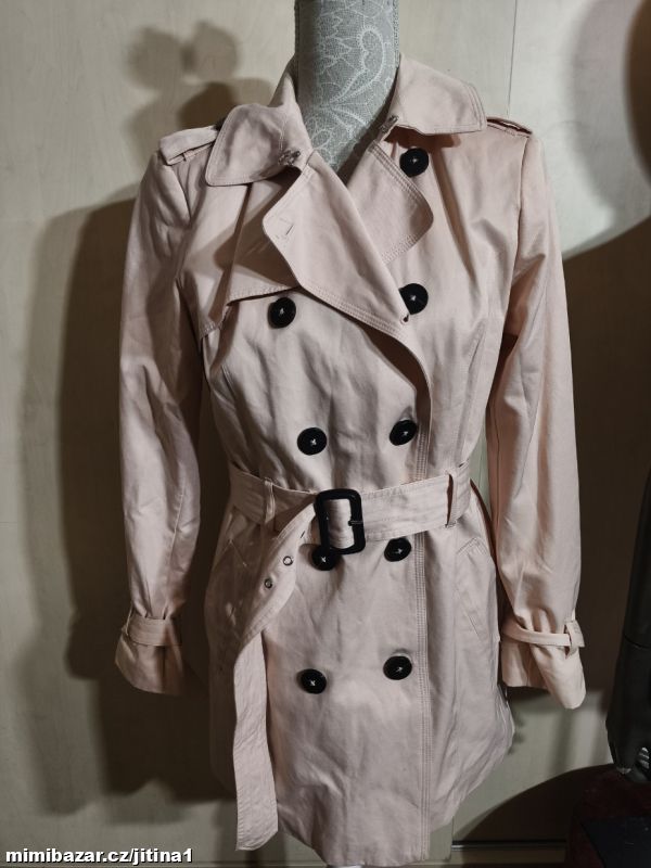 Staroruzovy kabát trenckot vel M 38 street one