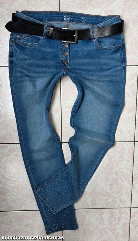 Trendy pružné džíny BONITA-40-42(42)