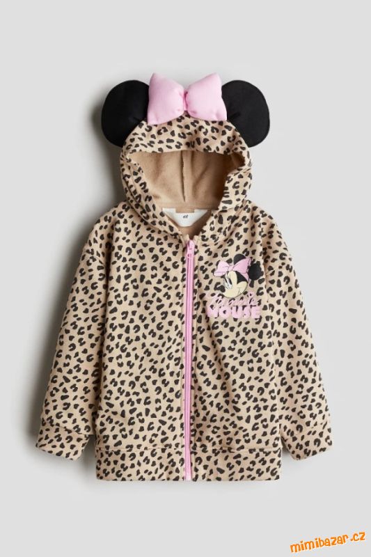 **Dívčí bundo-mikina Minnie H&M*vel.134/140**