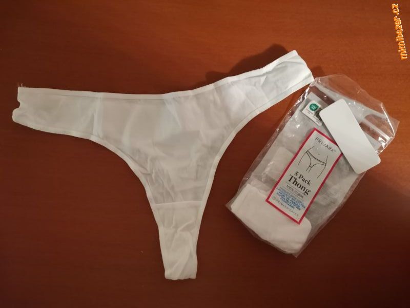 2ks tanga bílá