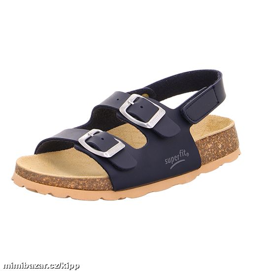 Bačkůrky Superfit 0-800124-8000 Fussbettpantoffel