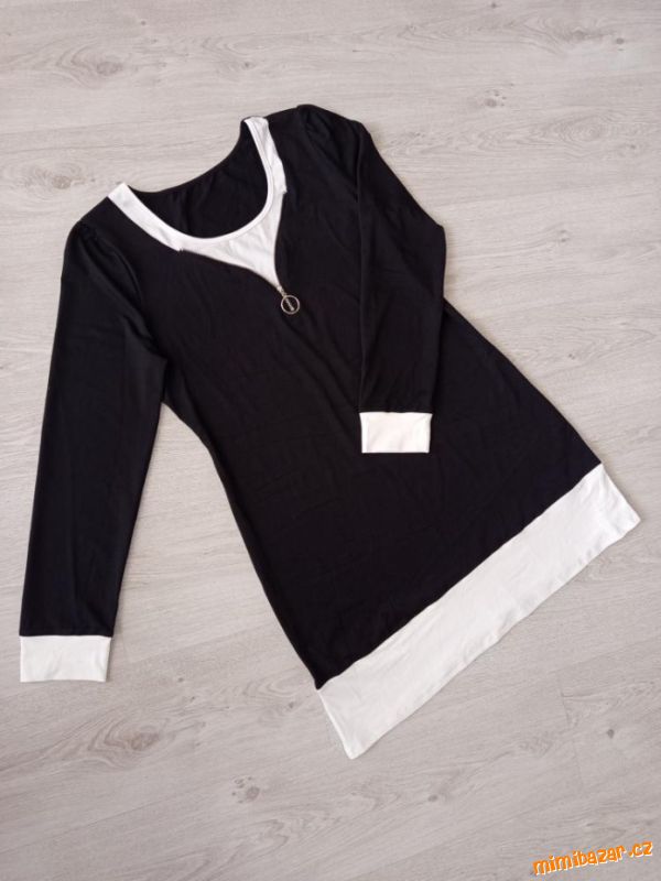 No.vé pružné šaty vel. M/L - L, dlouhý rukáv